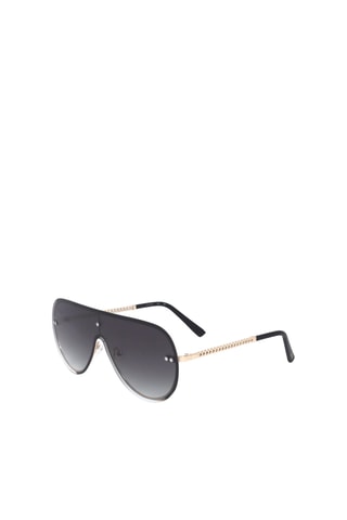 Lunettes de soleil femme - Catégorie 2 - Guess Factory - Doré et noir