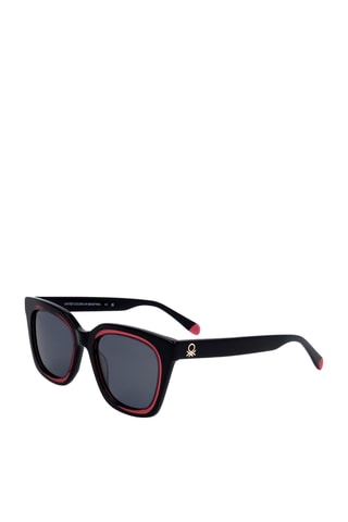 Lunettes de soleil femme - Catégorie 3 - Benetton - Noir