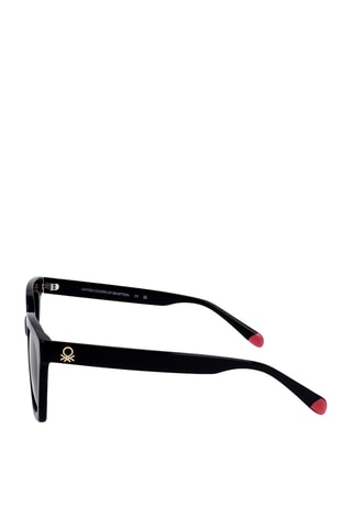 Lunettes de soleil femme - Catégorie 3 - Benetton - Noir
