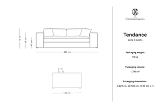 Canapé Tendance - Beige