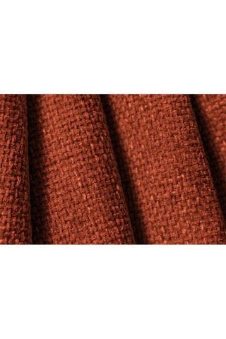 Canapé modulable Galatica - Terracotta - 3 places - En tissu chenille