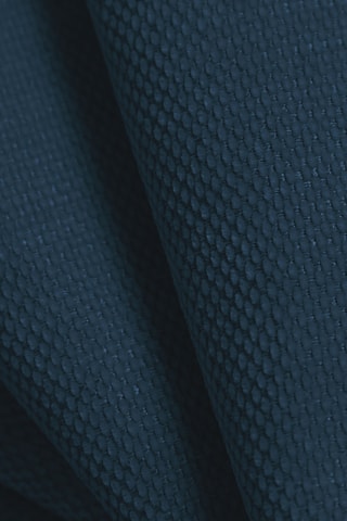 Pouf Lola - Bleu foncé - En tissu chenille velours doux -
