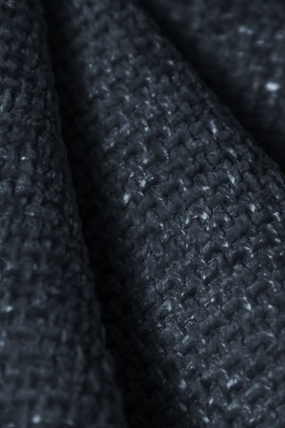 Canapé d'angle droit Lola - Bleu - 6 places - En tissu chenille