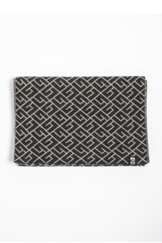 Echarpe en laine Jiann - Anthracite - Sun Valley