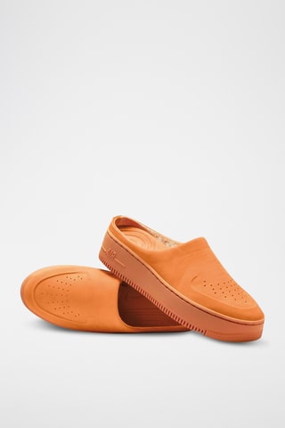 Mules en nubuck - Orange - Nike