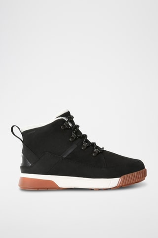 Bottines fourrées en cuir - Noir - The North Face