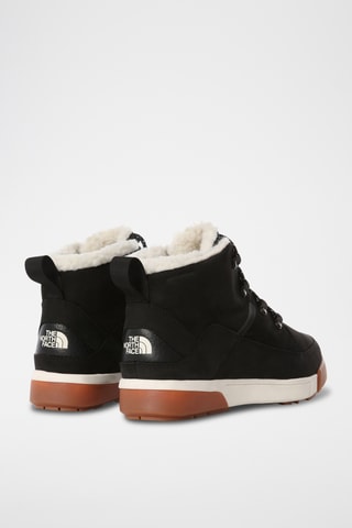 Bottines fourrées en cuir - Noir - The North Face