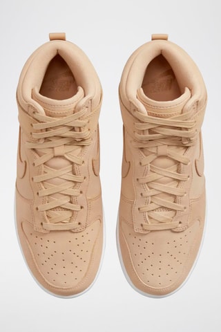 Dunk High en cuir - Camel - Nike