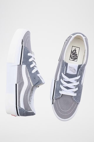 Baskets en cuir - Gris - Vans