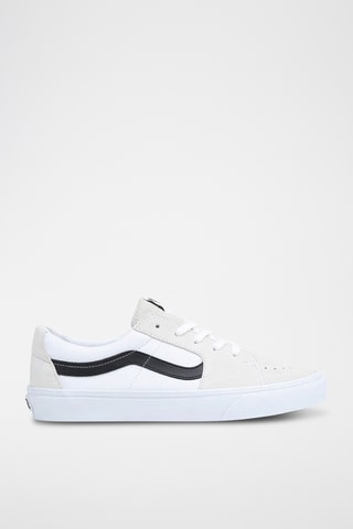 Baskets en nubuck - Blanc et noir - Vans