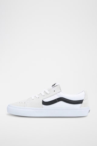 Baskets en nubuck - Blanc et noir - Vans