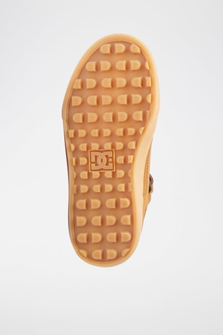 Baskets montantes fourrées en cuir - Beige - DC Shoes