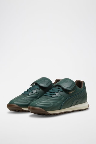 Baskets en cuir de veau Avanti L Fenty - Vert foncé - Puma