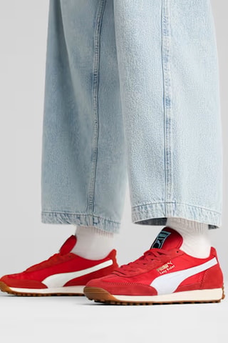 Nubuck Sneakers- Rood- Puma