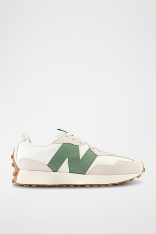 Scarpe da training in pelle - Ecrù e verde - New Balance