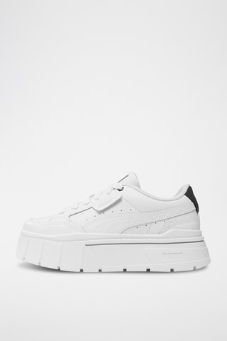 Chaussures d’entrainement plateformes en cuir - Blanc - Puma
