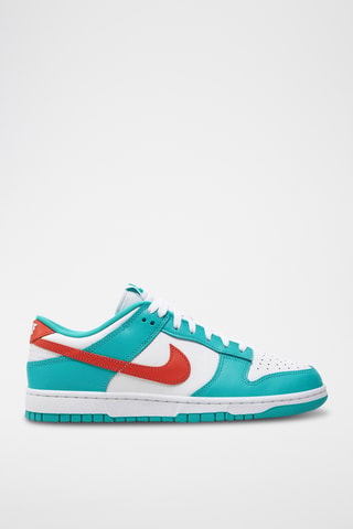 Leren Trainingsschoenen - Turquoise - Nike