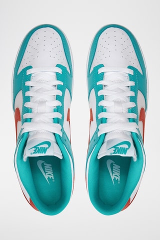 Leren Trainingsschoenen - Turquoise - Nike