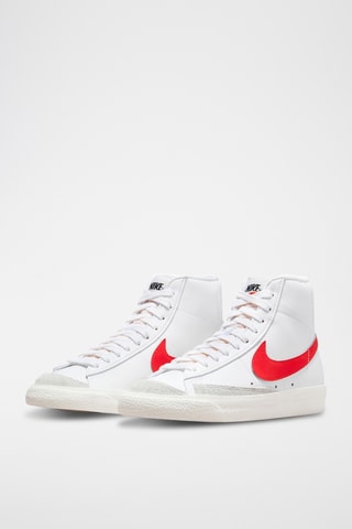 Chaussures d’entrainement en cuir - Blanc et rouge - Nike