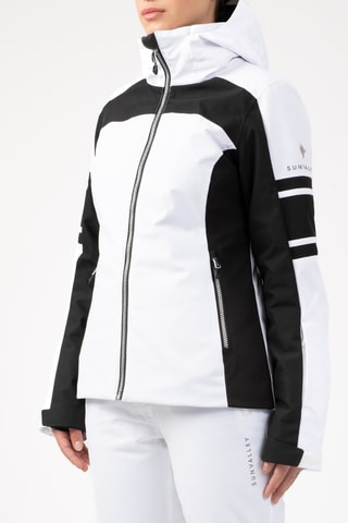 Veste de ski à capuche Kairen - Blanc - Sun Valley