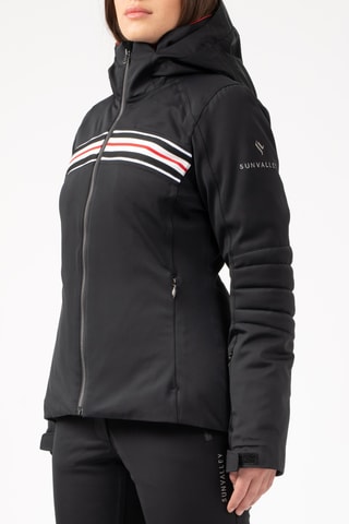 Veste de ski à capuche Korell - Noir - Sun Valley