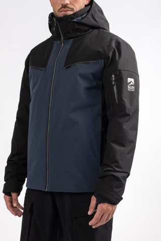 Veste de ski à capuche Draggo - Bleu marine - Sun Valley