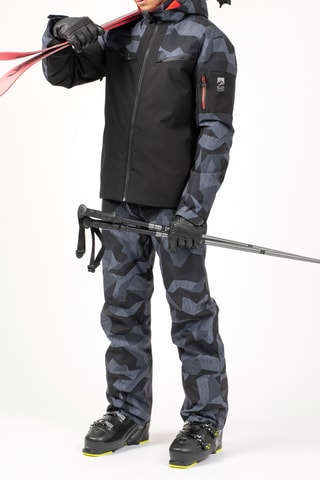 Veste de ski à capuche Draggo - Noir - Sun Valley
