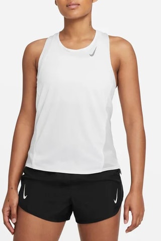 Canotta da running Dri-FIT Race - Bianco - Nike