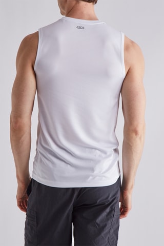 2 débardeurs d’entrainement - Blanc et noir - Asos Design