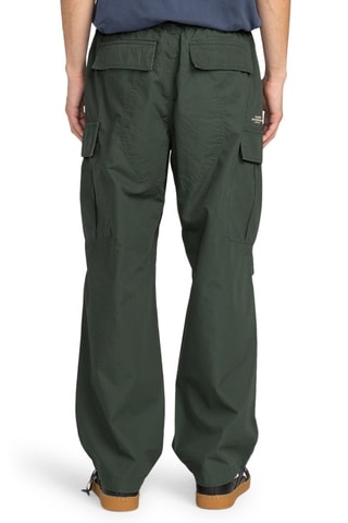 Pantalon cargo en coton biologique - Vert foncé - Element