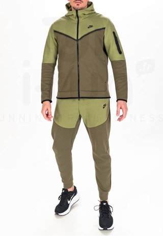 Pantaloni in pile - Verde oliva - Nike