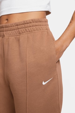 Pantaloni in pile taglio ampio - Marrone chiaro - Nike