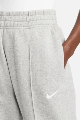 Pantaloni in pile taglio ampio - Grigio melange - Nike