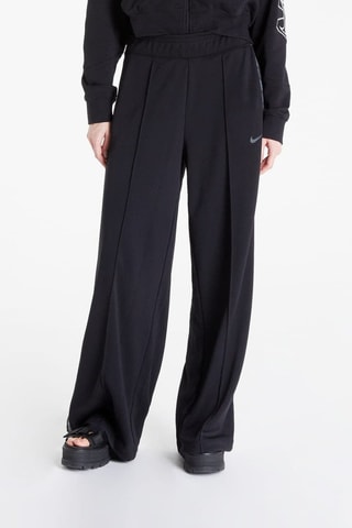 Pantaloni wide legs a vita alta - Nero - Nike
