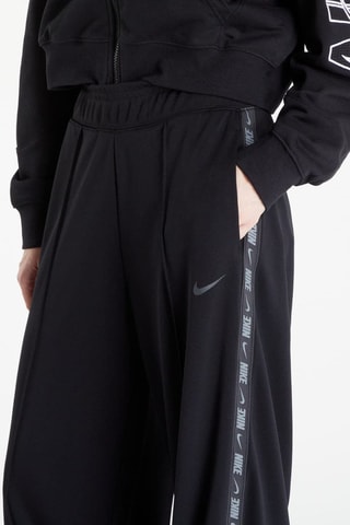 Pantaloni wide legs a vita alta - Nero - Nike