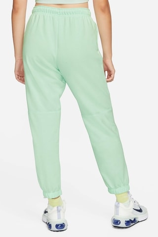 Pantaloni slim in pile a vita alta - Verde chiaro - Nike