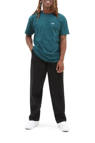 Pantalon baggy en coton biologique - Noir - Vans