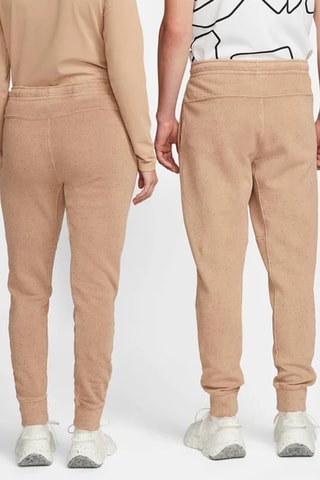Pantaloni in pile Club - Marrone chiaro melange - Nike