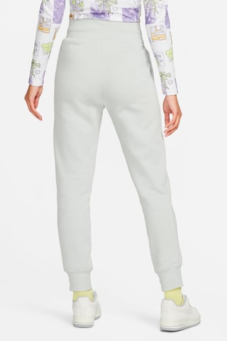 Pantaloni in pile a vita alta Sportswear Phoenix Fleece - Grigio chiaro