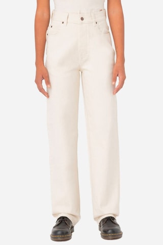 Jean baggy taille haute - Ecru - Dickies