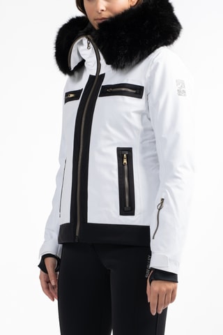 Veste ski à capuche Kholl - Blanc - Sun Valley