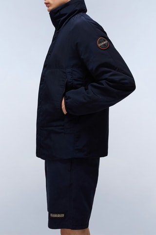 Giacca A Bisenzio - Navy e arancione - Napapijri