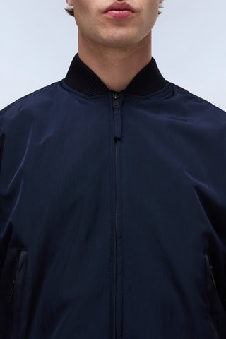 Giacca A Montale - Navy e arancione - Napapijri