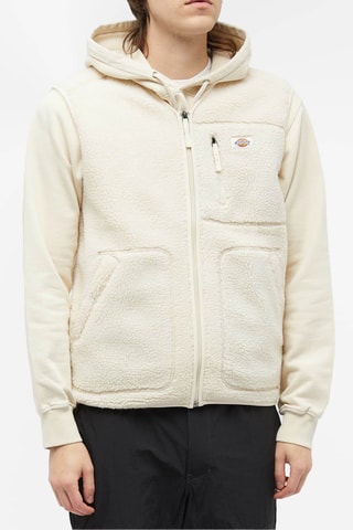 Giacca in pile senza maniche - Ecrù - Dickies