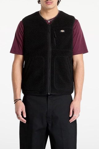 Giacca in pile senza maniche - Nero - Dickies