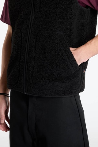 Giacca in pile senza maniche - Nero - Dickies