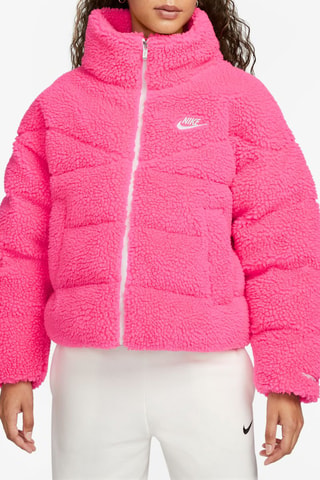 Giacca in pile Nike Sportswear Therma-FIT City Series - Rosso