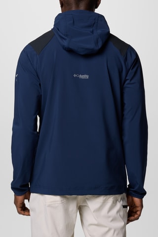 Veste polaire de randonnée Softshell Canyon™ - Bleu marine
