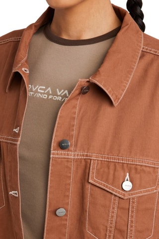 Giacca in jeans - Marrone - RVCA