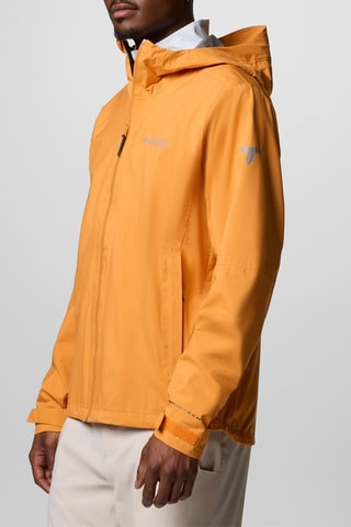Giacca a vento con cappuccio Ampli-Dry™ - Arancione